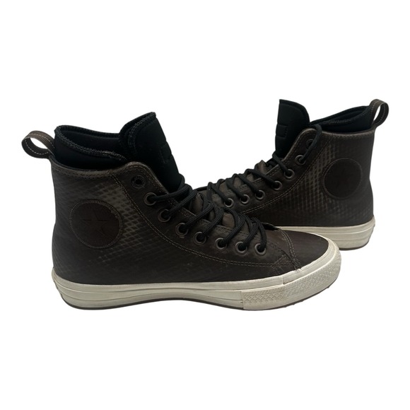 Converse‎ Chuck Taylor All Star 2 High Dark Shoes Women Sz 8.5 Chocolate Brown - Picture 1 of 13